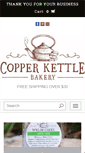 Mobile Screenshot of copperkettlebakery.com